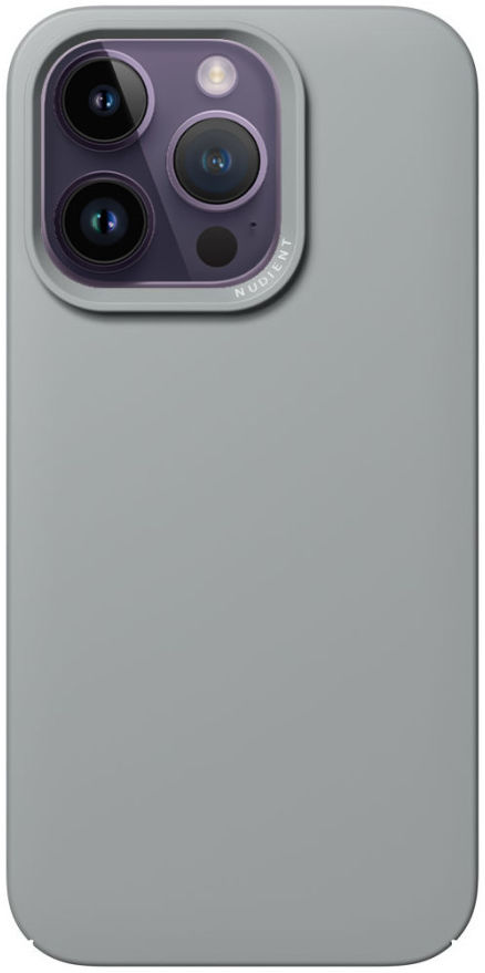 Nudient Thin Case V3 Apple iPhone 14 Pro Hoesje MagSafe Grijs afbeelding 1