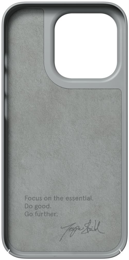 Nudient Thin Case V3 Apple iPhone 14 Pro Hoesje MagSafe Grijs afbeelding 3