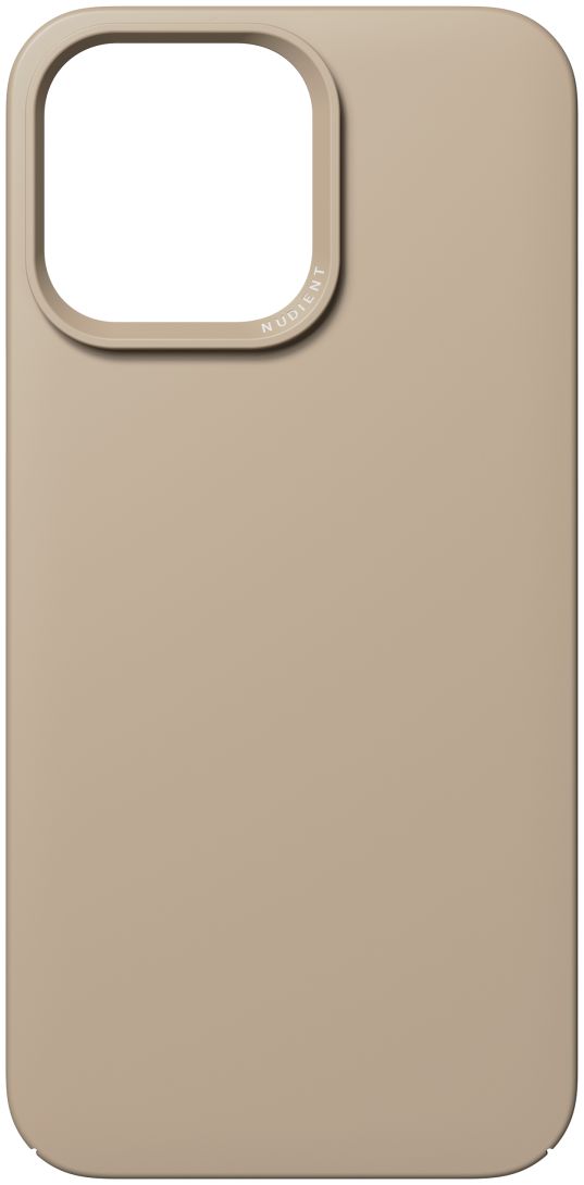 Nudient Thin Case V3 iPhone 14 Pro Max Hoesje met MagSafe Beige afbeelding 2