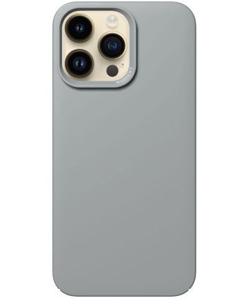 Nudient Thin Case V3 iPhone 14 Pro Max Hoesje met MagSafe Grijs Hoesjes