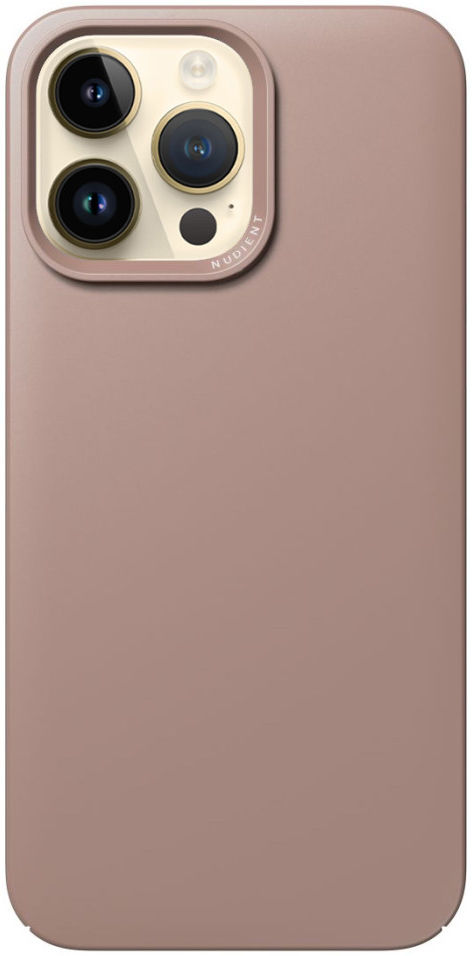 Nudient Thin Case V3 iPhone 14 Pro Max Hoesje met MagSafe Roze afbeelding 1