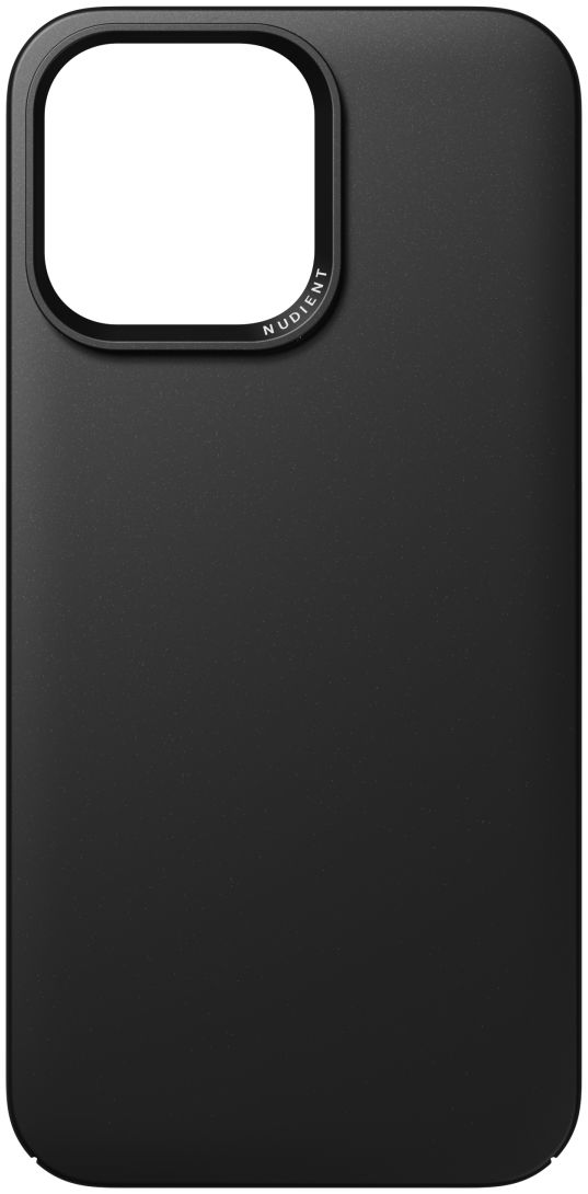 Nudient Thin Case V3 iPhone 14 Pro Max Hoesje met MagSafe Zwart afbeelding 2