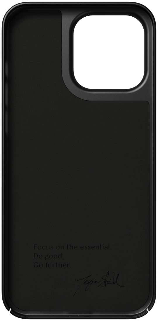 Nudient Thin Case V3 iPhone 14 Pro Max Hoesje met MagSafe Zwart afbeelding 3
