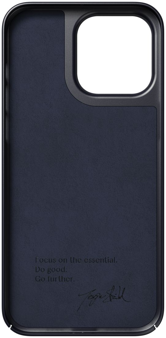 Nudient Thin Case V3 iPhone 14 Pro Max Hoesje met MagSafe Blauw afbeelding 3