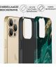 Burga Tough Case Apple iPhone 14 Pro Hoesje Emerald Pool Print