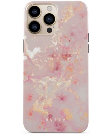 Burga Tough Case Apple iPhone 14 Pro Max Hoesje Golden Coral Hoesjes