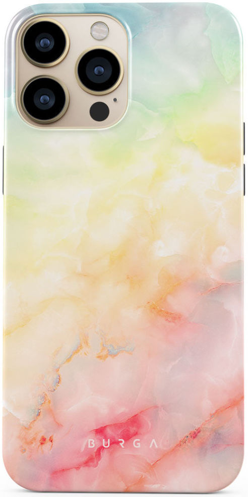Burga Tough Case Apple iPhone 14 Pro Max Hoesje New Flame Rainbow afbeelding 1