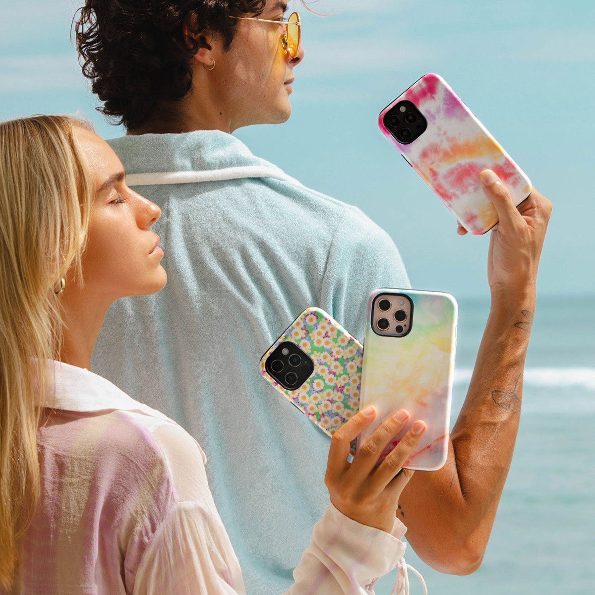 Burga Tough Case Apple iPhone 14 Pro Max Hoesje New Flame Rainbow afbeelding 9