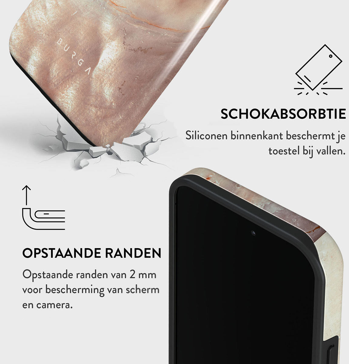 Burga Tough Case Apple iPhone 14 Pro Max Hoesje Serene Sunset afbeelding 5