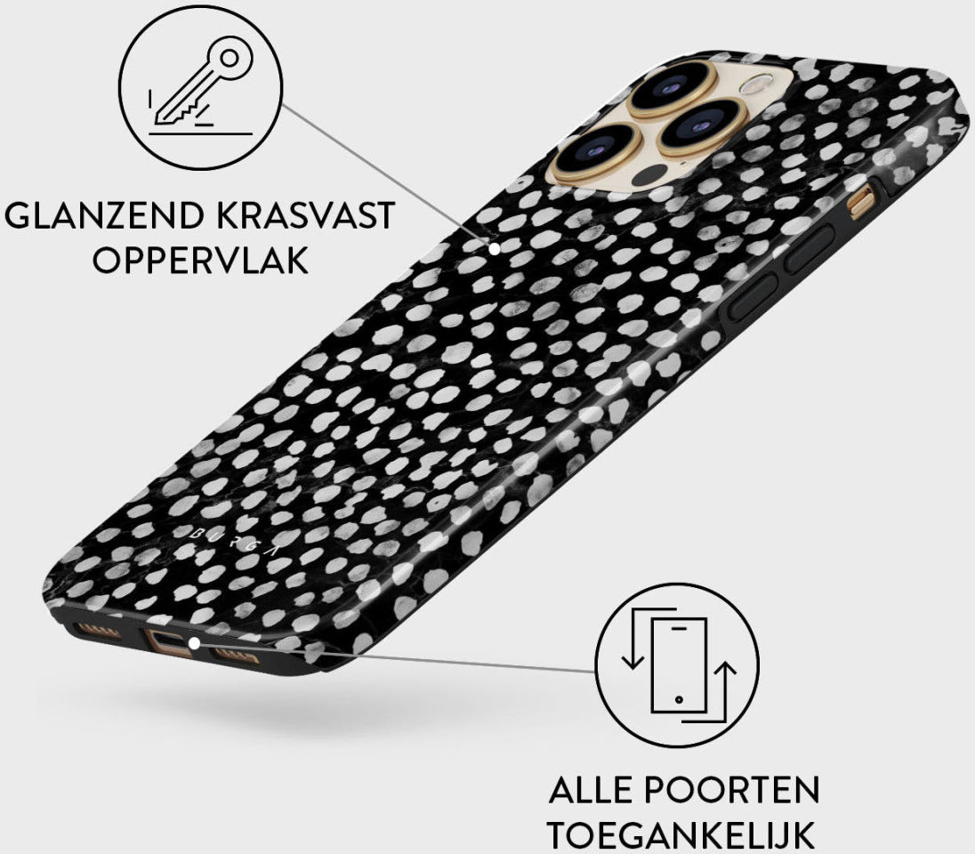 Burga Tough Case Apple iPhone 14 Pro Hoesje Night Sky Print afbeelding 4