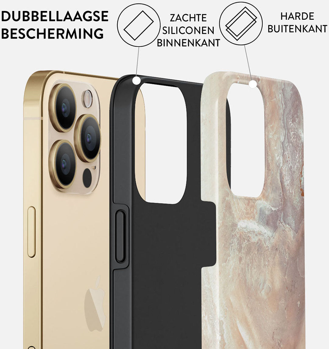 Burga Tough Case Apple iPhone 14 Pro Hoesje Serene Sunset Print afbeelding 2