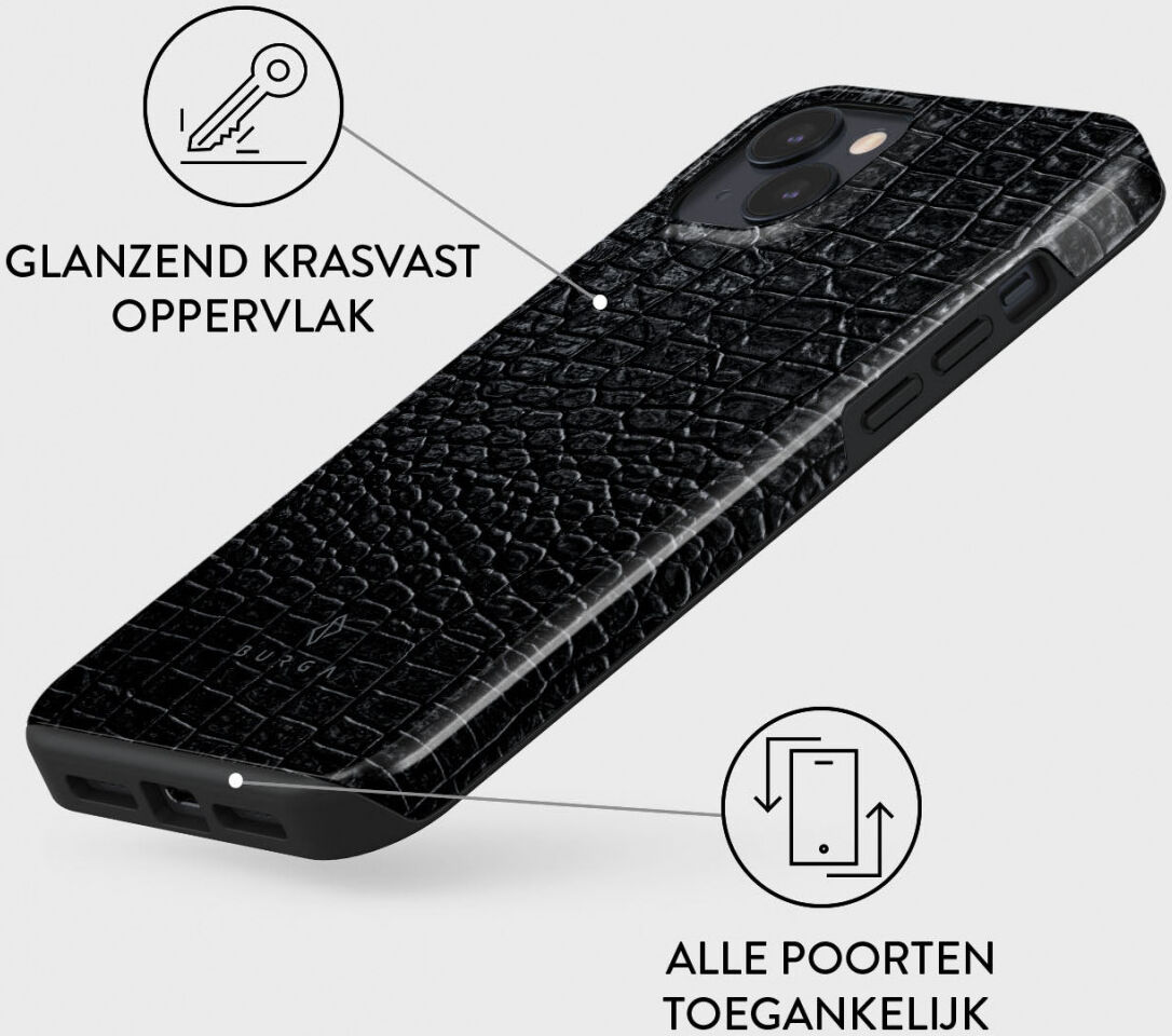 Burga Tough Case Apple iPhone 14 Hoesje Reapers Touch Print afbeelding 4