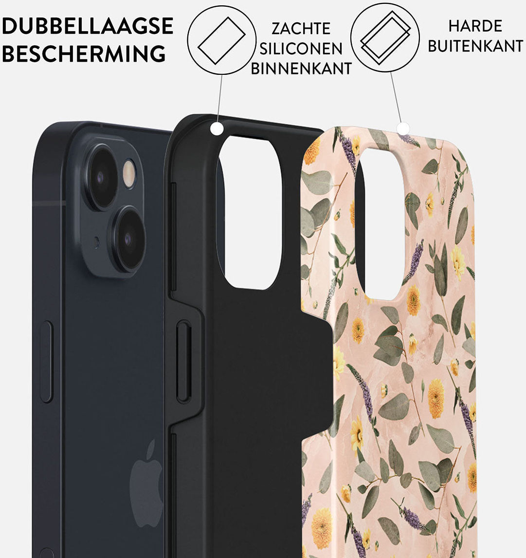 Burga Tough Case Apple iPhone 14 Hoesje Sunday Brunch Print afbeelding 2