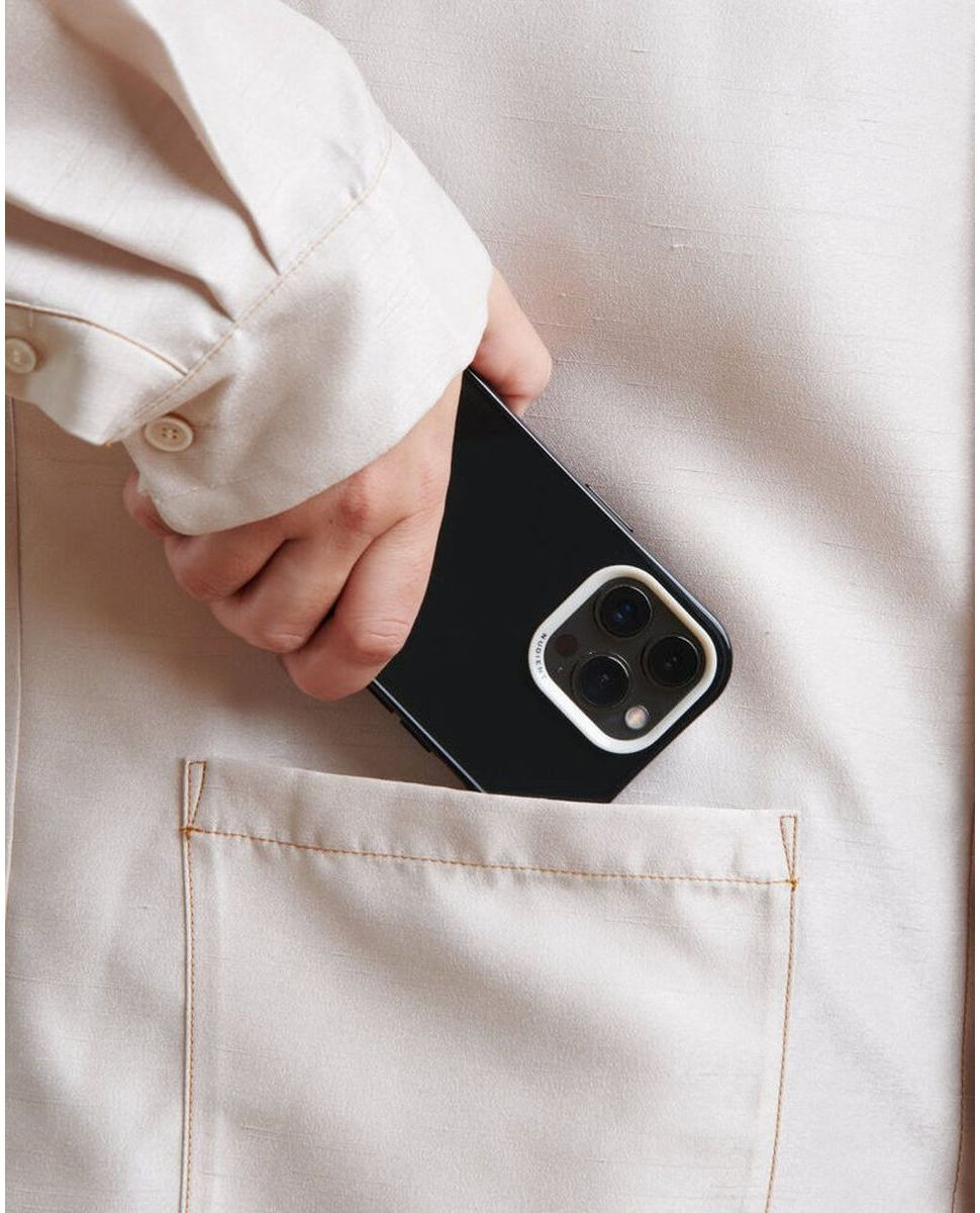 Nudient Form Case Apple iPhone 14 Pro Hoesje Transparant/Zwart afbeelding 2