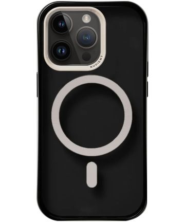 Nudient Form Case Apple iPhone 14 Pro Hoesje MagSafe Transparant/Zwart Hoesjes