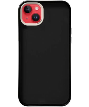 Nudient Form Case Apple iPhone 14 Plus Hoesje Transparant/Zwart Hoesjes