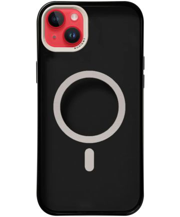 Nudient Form Case iPhone 14 Plus Hoesje MagSafe Transparant/Zwart Hoesjes