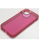 Nudient Form Case Apple iPhone 14 Plus Hoesje Transparant/Roze
