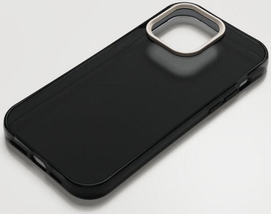 Nudient Form Case Apple iPhone 14 Pro Max Hoesje Transparant/Zwart afbeelding 4
