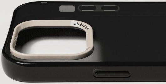 Nudient Form Case Apple iPhone 14 Pro Max Hoesje Transparant/Zwart afbeelding 5