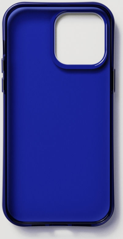 Nudient Form Case Apple iPhone 14 Pro Max Hoesje Transparant/Blauw afbeelding 3