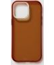 Nudient Form Case Apple iPhone 14 Pro Max Hoesje Transparant/Bruin