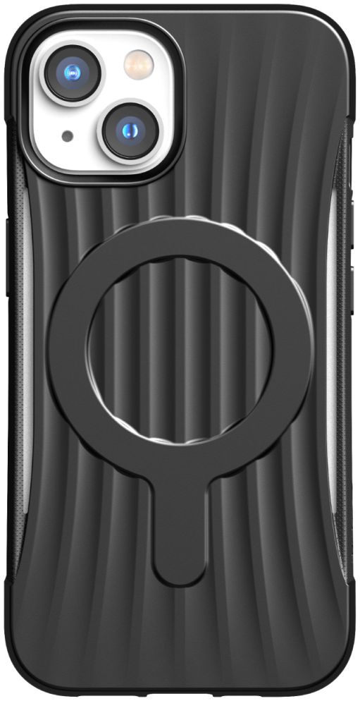 Raptic Clutch MagSafe Apple iPhone 14 Hoesje Duurzaam Zwart afbeelding 2