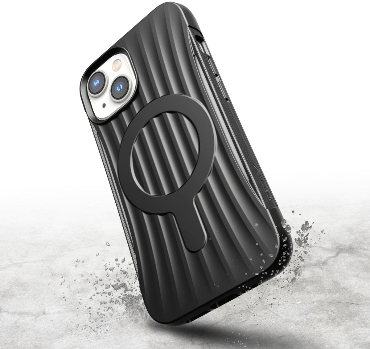 Raptic Clutch MagSafe Apple iPhone 14 Hoesje Duurzaam Zwart afbeelding 8