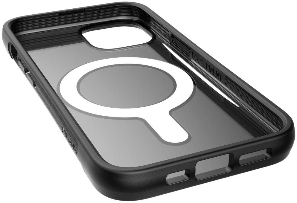 Raptic Clutch MagSafe Apple iPhone 14 Hoesje Duurzaam Zwart afbeelding 10