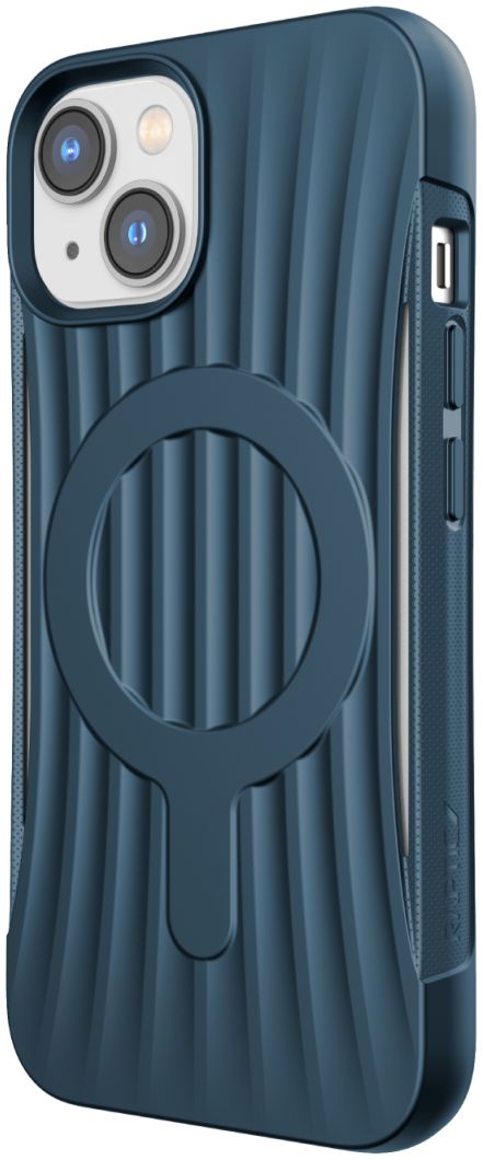 Raptic Clutch MagSafe Apple iPhone 14 Hoesje Duurzaam Blauw afbeelding 10
