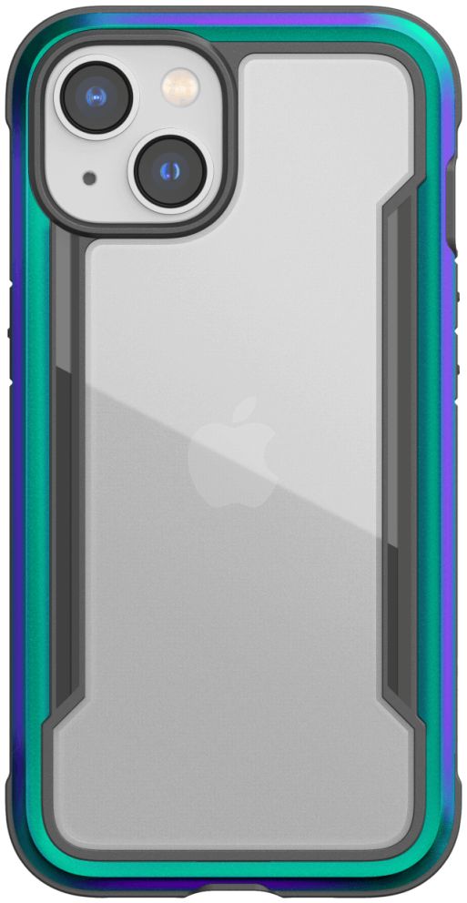 Raptic Shield Apple iPhone 14 Hoesje Militair Getest Iridescent afbeelding 2