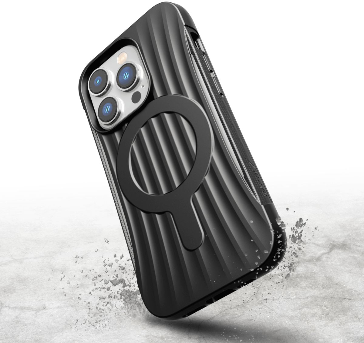 Raptic Clutch MagSafe Apple iPhone 14 Pro Hoesje Duurzaam Zwart afbeelding 8