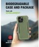 Raptic Fort MagSafe Apple iPhone 14 Pro Hoesje Militair Getest Groen