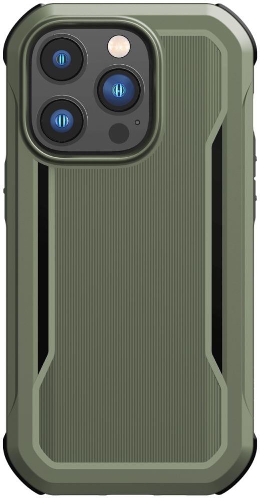 Raptic Fort MagSafe Apple iPhone 14 Pro Hoesje Militair Getest Groen afbeelding 2