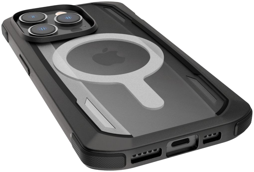 Raptic Secure MagSafe iPhone 14 Pro Hoesje Duurzaam Back Cover Zwart afbeelding 11