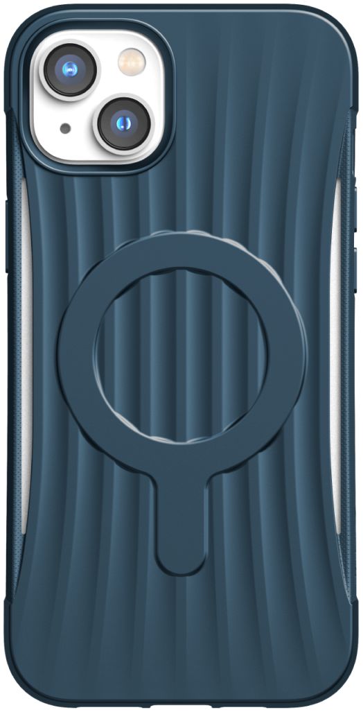 Raptic Clutch MagSafe Apple iPhone 14 Plus Hoesje Duurzaam Blauw afbeelding 2