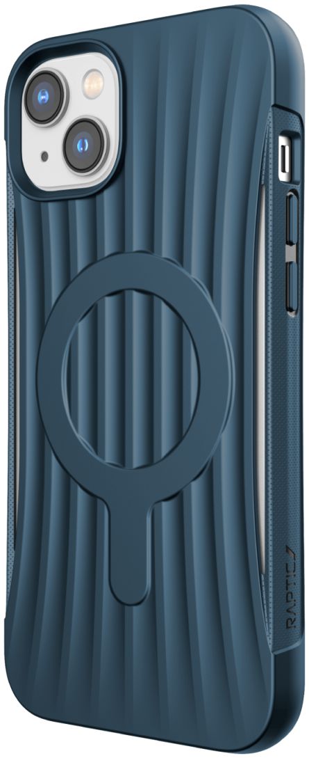 Raptic Clutch MagSafe Apple iPhone 14 Plus Hoesje Duurzaam Blauw afbeelding 9