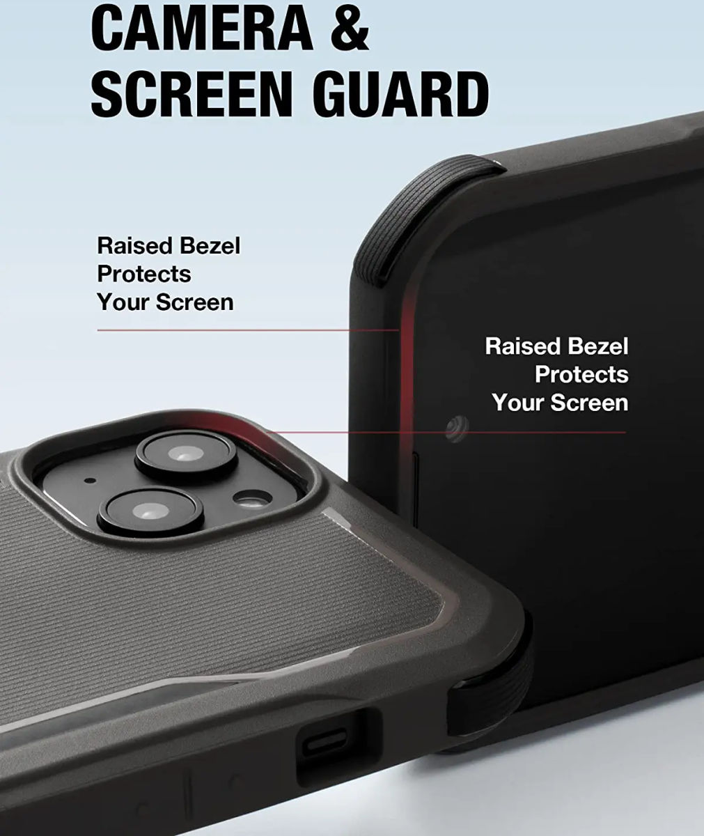 Raptic Fort MagSafe Apple iPhone 14 Plus Hoesje Militair Getest Zwart afbeelding 6