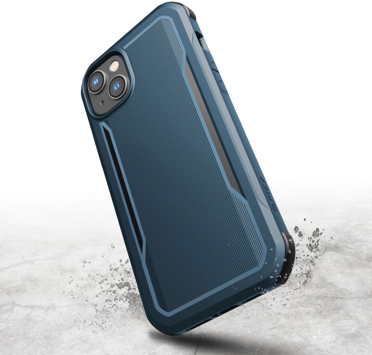 Raptic Fort MagSafe Apple iPhone 14 Plus Hoesje Militair Getest Blauw afbeelding 8