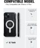 Raptic Secure MagSafe iPhone 14 Plus Hoesje Duurzaam Back Cover Zwart