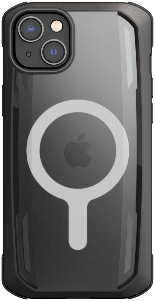 Raptic Secure MagSafe iPhone 14 Plus Hoesje Duurzaam Back Cover Zwart afbeelding 2