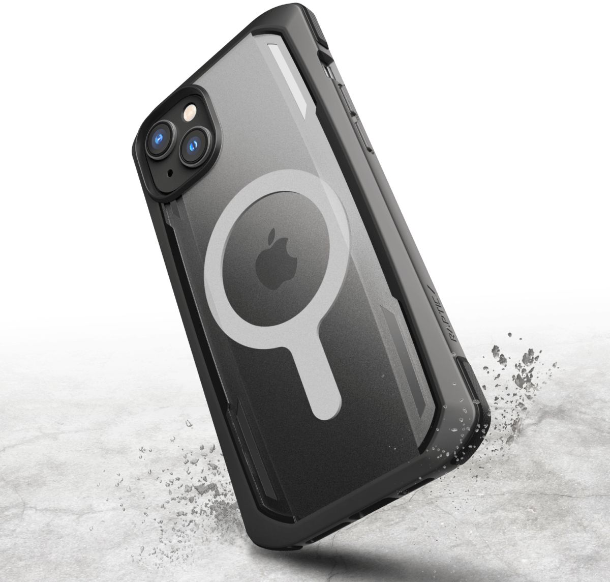 Raptic Secure MagSafe iPhone 14 Plus Hoesje Duurzaam Back Cover Zwart afbeelding 8