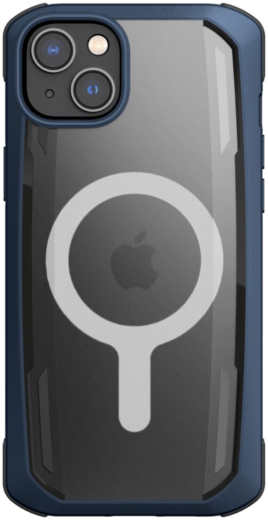Raptic Secure MagSafe iPhone 14 Plus Hoesje Duurzaam Back Cover Blauw afbeelding 2