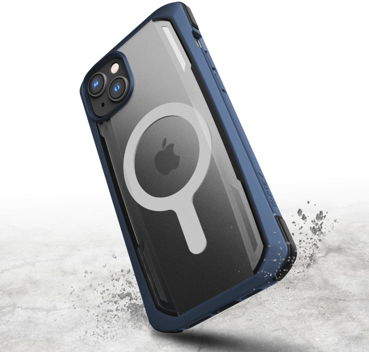 Raptic Secure MagSafe iPhone 14 Plus Hoesje Duurzaam Back Cover Blauw afbeelding 8