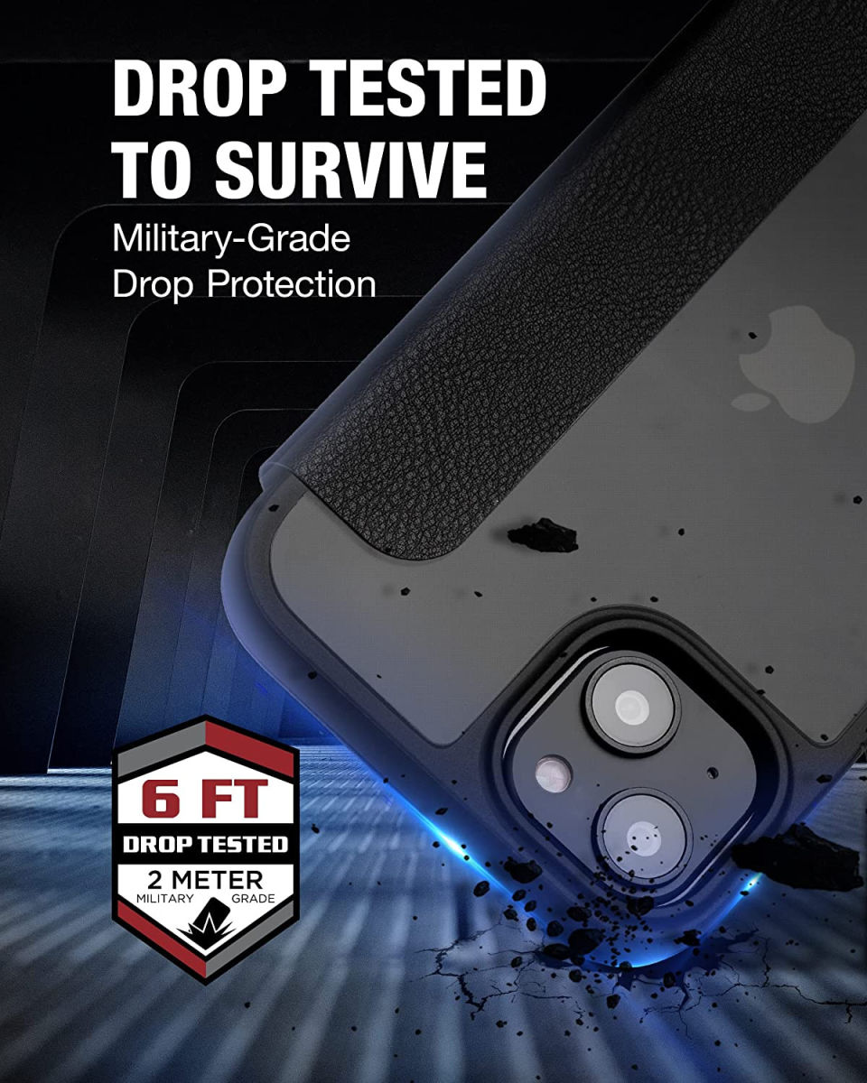 Raptic Urban Folio Apple iPhone 14 Plus Hoesje Duurzaam Zwart afbeelding 4