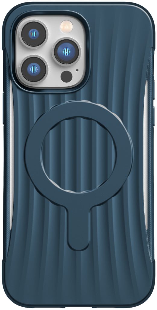 Raptic Clutch MagSafe iPhone 14 Pro Max Hoesje Duurzaam Blauw afbeelding 2