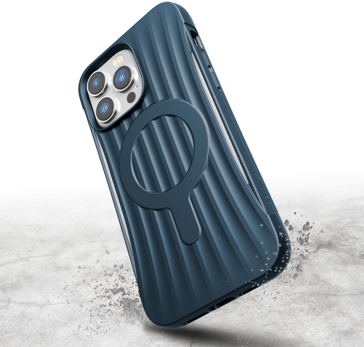 Raptic Clutch MagSafe iPhone 14 Pro Max Hoesje Duurzaam Blauw afbeelding 8