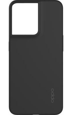 Origineel Oppo Reno 8 Hoesje Siliconen Back Cover Zwart afbeelding 1