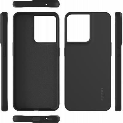 Origineel Oppo Reno 8 Hoesje Siliconen Back Cover Zwart afbeelding 6
