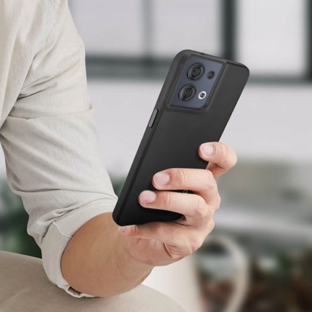 Origineel Oppo Reno 8 Hoesje Siliconen Back Cover Zwart afbeelding 8